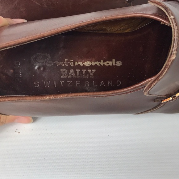 Bally men shoes size 10.5 brown leather - Picture 7 of 8